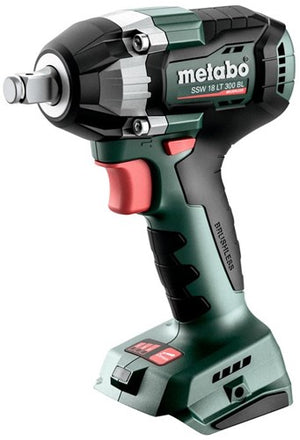 Metabo ssw 18 lt 300 bl accu-slagmoersleutel | 18 v | 300 nm | in x, zonder accu-packs en lader - 602398840