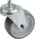 Metafranc zwenkwiel 75mm pu+schroeven w - wu0802940
