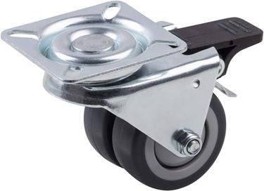 Metafranc zwenkwiel rem 50mm zacht 4st dub. w - wu0804660