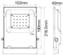 Afbeelding laden in galerijviewer, Mi-light miboxer rgb-cct led schijnwerper ip65 20w - led0248

