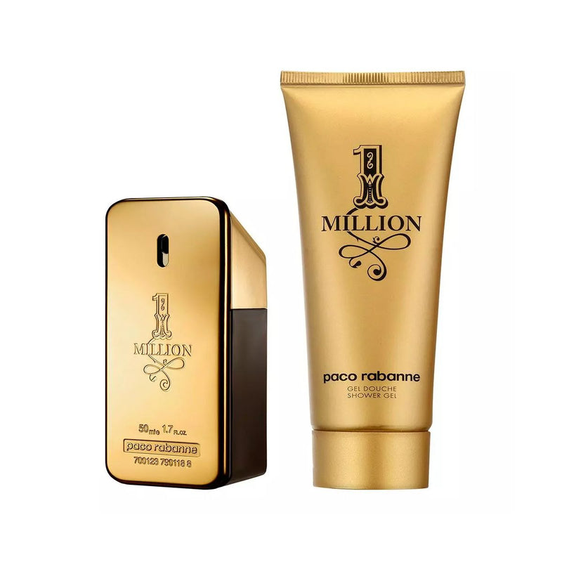 Load image into Gallery viewer, Paco rabanne one million geschenkset eau de toilette 50ml + douche 100ml heren
