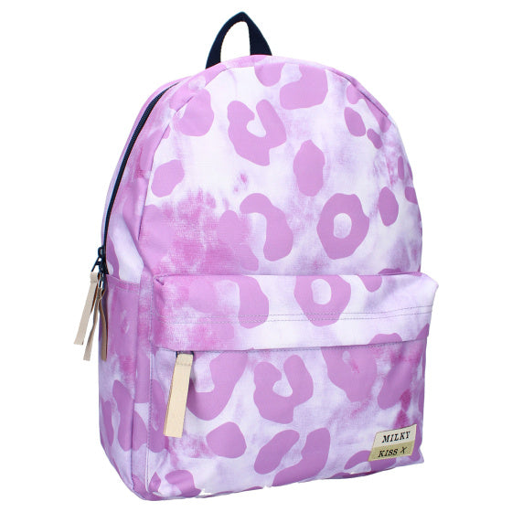 Load image into Gallery viewer, Milky kiss Fun Vibes Schooltas Meisjes 13,5 liter Lila Paars
