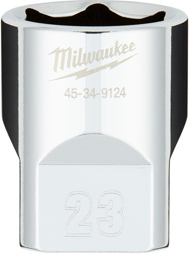Milwaukee accessoires 1 2 dop metrisch - 23 mm - 4932480021