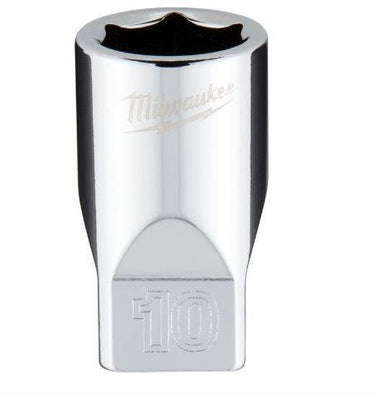 Milwaukee accessoires 1 4 ratel dop ,metrisch standaard -10mm - 4932478318