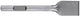 Milwaukee accessoires 28 mm k-hex platte brede beitel, 400 x 80 mm - 4932459776