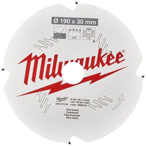 Load image into Gallery viewer, Milwaukee accessoires cirkelzaagblad p fc 190x30x1,8x4d - 4932471304
