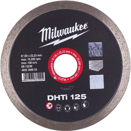 Milwaukee accessoires diamantdoorslijpschijf dhti 125 - 4932399553