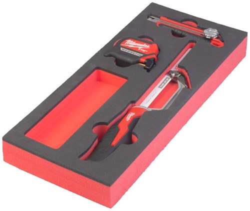 Load image into Gallery viewer, Milwaukee accessoires foam inlay snij- en meetset (3-delig) (4932464602 48221961 48220012) - 4932493252
