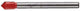 Milwaukee accessoires glas tegel drill bit 6x60 - 1st - 4932471958