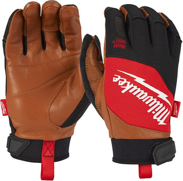 Milwaukee accessoires hybrid lederen werkhandschoenen - xl 10 | 1 paar - 4932471914