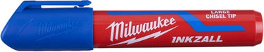 Milwaukee accessoires inkzall blauwe l beitelpunt marker | 12 stuks - 4932471557