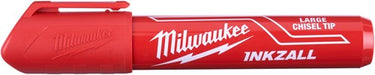 Milwaukee accessoires inkzall rode l beitelpunt marker | 12 stuks - 4932471556