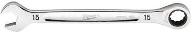 Milwaukee accessoires maxbite ratel sleutel metrisch 15mm - 1st - 4932471508
