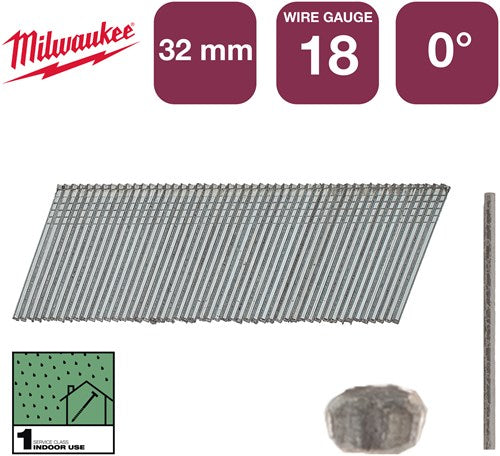 Load image into Gallery viewer, Milwaukee accessoires nagels brad 18g 32mm rc g sc1 | 5.000 stuks - 4932492553
