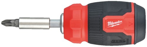 Load image into Gallery viewer, Milwaukee accessoires schroevendraaier multi-bit 8 in 1 compact - 4932492807
