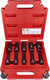Milwaukee accessoires milwaukee shockwave™ krachtdoppenset 1 2 vierkant | lang | 10-delig - 4932480457