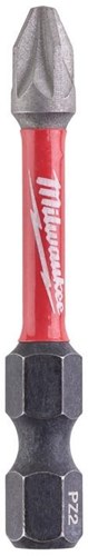 Milwaukee accessoires milwaukee shockwave impact duty™ schroefbits cd tic tac pz2 x 50 mm (10 stuks) - 10 stuks - 4932430866