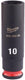 Milwaukee accessoires shockwave slagdop 1 4 diep 10mm | 1 stuk - 4932480259