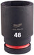 Milwaukee accessoires shockwave slagdop 3 4 diep 46mm | 1 stuk - 4932480401