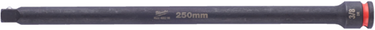 Milwaukee accessoires slagdop extentie shockwave 3 8 250mm | 1 stuk - 4932480298
