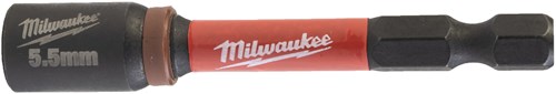 Milwaukee accessoires slagdop | magnetic shockwave™ hex10 x 150 mm - 4932492447