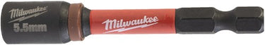 Milwaukee accessoires slagdop | magnetic shockwave™ hex13 x 150 mm - 4932492448