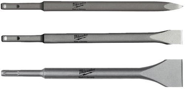 Milwaukee accessoires startersset sds-plus beitelset (3-delig) - 4932430001