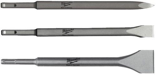 Load image into Gallery viewer, Milwaukee accessoires startersset sds-plus beitelset (3-delig) - 4932430001
