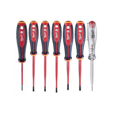 Milwaukee accessoires tri-lobe vde schroevendraaier ph set | 7 delig - 4932478739