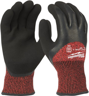 Milwaukee accessoires milwaukee winter snijklasse 3 gedimde werkhandschoenen winter handschoenen cut level 3 l 9 -1pc - 4932471348