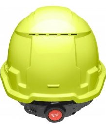 Load image into Gallery viewer, Milwaukee bolt100 hi-vis yellow geventileerde veiligheidshelm - 4932480664
