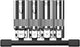 Milwaukee bougiedoppenset | 3 8 | op rail | 4-delig - 4932498383
