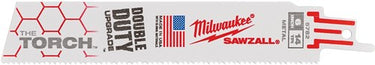 Milwaukee accessoires milwaukee heavy duty torch™ reciprozaagblad | torch 150mm x 14 tpi | 5 pc - 48475782