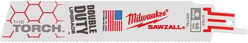 Load image into Gallery viewer, Milwaukee accessoires milwaukee heavy duty torch™ reciprozaagblad | torch 150mm x 14 tpi | 5 pc - 48475782
