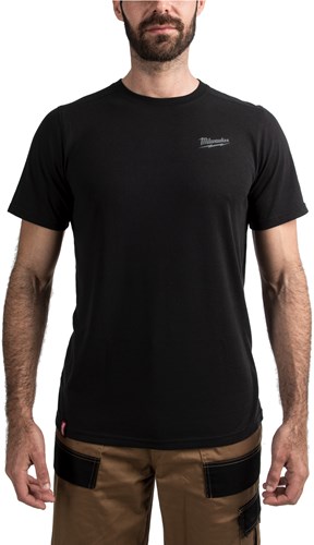 Milwaukee ht ss bl xxl t-shirt hybrid short sleeve black xxl - 4932492967