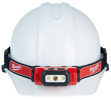 Milwaukee l4 hl-vis-301 | usb oplaadbare reflecterende hoofdlamp - 4933479768 4933479768