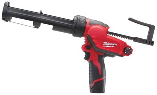 Load image into Gallery viewer, Milwaukee m12 pcg 310c-201b accu kit- lijmpistool met 310ml patroonhouder | 2.0ah - 4933441655
