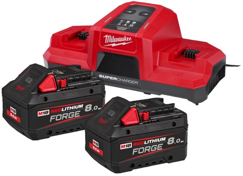 Milwaukee m18 forgenrg-802dbsc | m18 forgenrg kit 802 18v 8,0ah | met m18 dbsc - 4933498616