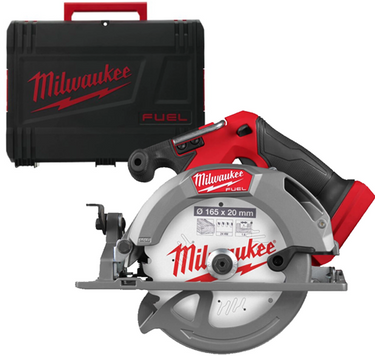 Milwaukee m18 fuel™ m18 fcs552-0x accu cirkelzaagmachine 165mm | zonder accu's en lader in hd-box koffer - 4933493588