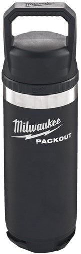 Load image into Gallery viewer, Milwaukee packout™ 532 ml fles met deksel zwart - 4932493992
