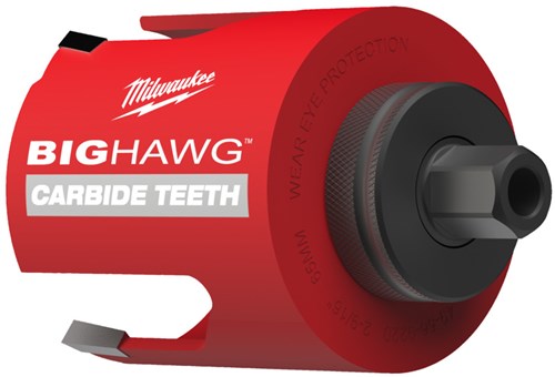 Afbeelding laden in galerijviewer, Milwaukee accessoires milwaukee quik-lok universele gatzaaghouder adapter | xl 32-210 mm | 2 stuks - 4932500552
