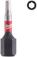 Milwaukee accessoires milwaukee schroefbit | shockwave | hex4 | 25 mm | 3 stuks - 4932500380