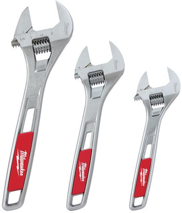 Milwaukee verstelbare moersleutel triple pack | 3-delig | 150 200 250 mm - 4932493414