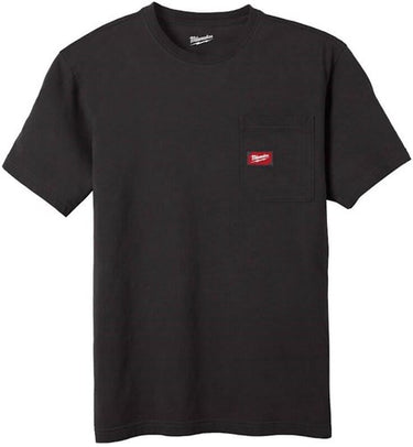 Milwaukee wt ss bl xl t-shirt work short sleeve black xl - 4932493006