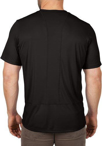 Milwaukee ww ss bl m t-shirt workskin™ warm weather short sleeve black m - 4932493064