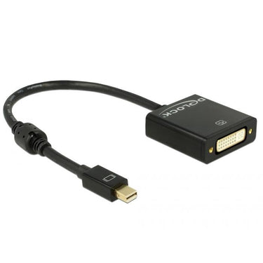 Delock mini-displayport naar dvi 4k adapter (zwart)