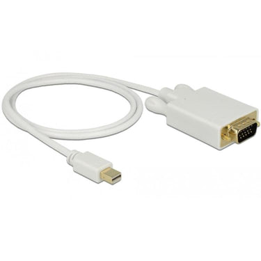 Delock mini displayport > vga adapter (wit, 1 meter)
