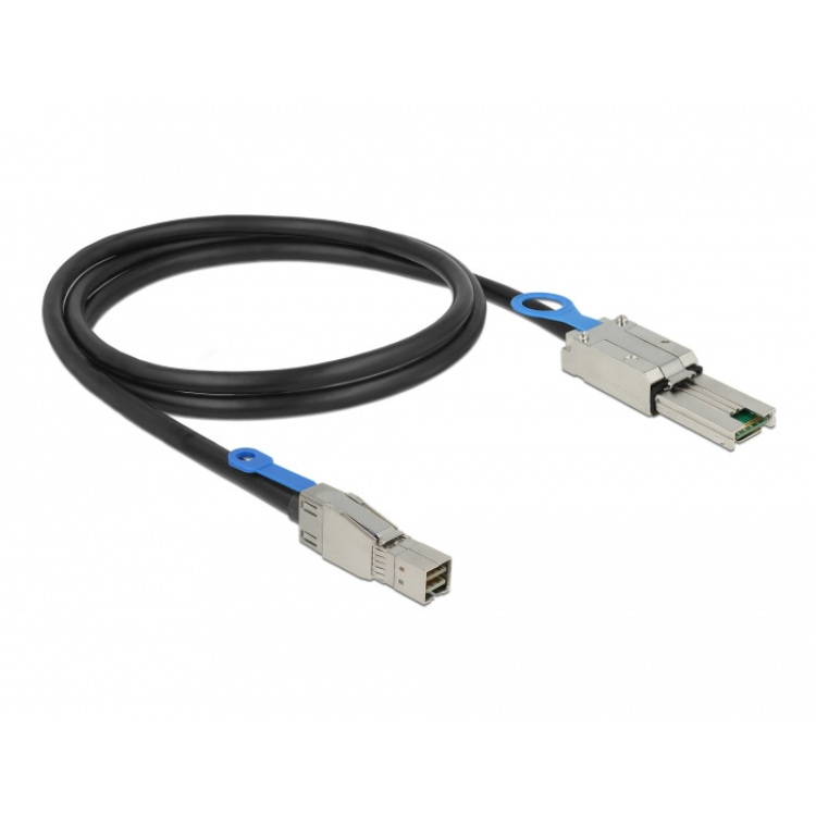 Load image into Gallery viewer, Delock cable mini sas hd sff-8644 > mini sas sff-8088, 2m kabel (83735)

