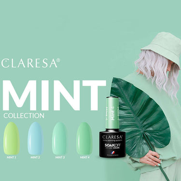 Claresa uv led gellak 5ml mint 1