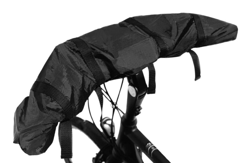 Load image into Gallery viewer, Mirage Beschermhoes voor fietsstuur zwart

